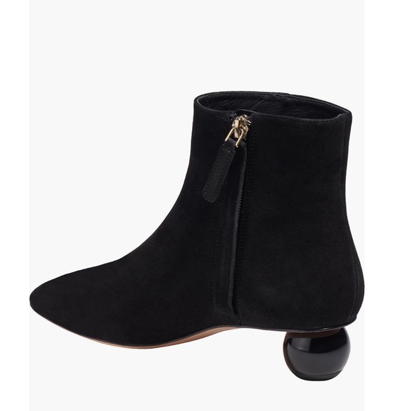 Kate Spade New York Sydney Pointed Toe Dress Booties Black, Size 5.5 New in Box - Picture 6 of 16